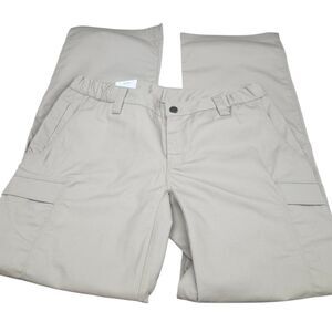 Vertx Phantom Op Tactical Cargo Pants Womens 12 x 32 Rip Stop Khaki Work Outdoor